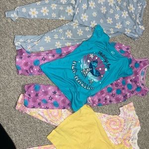 Girls Pajama Bundle Size 5t